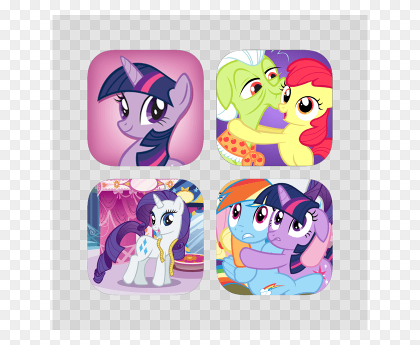 630x630 My Little Pony Interactive Ebook Pack 4 Little Pony Friendship Is Magic, Кошка, Домашнее Животное, Млекопитающее Png Скачать