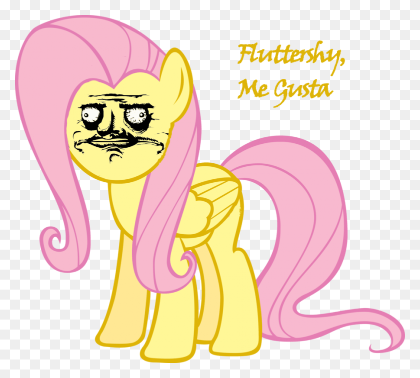 900x805 My Little Pony Lol Face My Little Pony Fluttershy, Label, Text, Graphics HD PNG Download