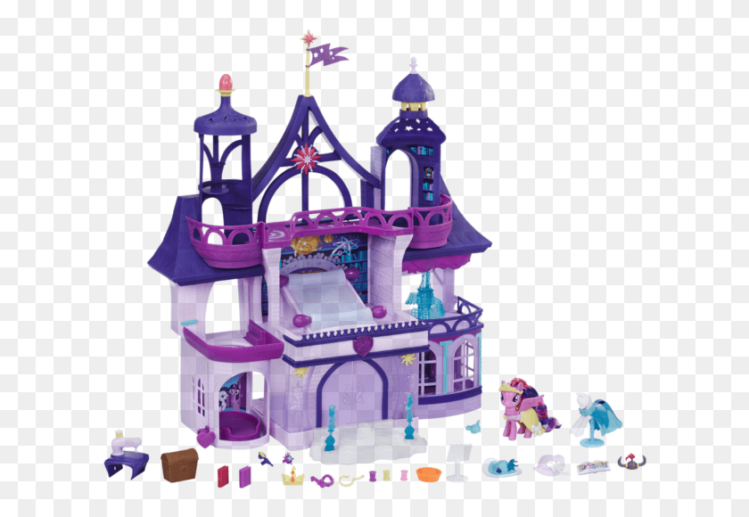 612x520 My Little Pony Magical School Of Friendship Playset My Little Pony School Of Friendship Playset, Vehicle, Transportation, Toy HD PNG Download
