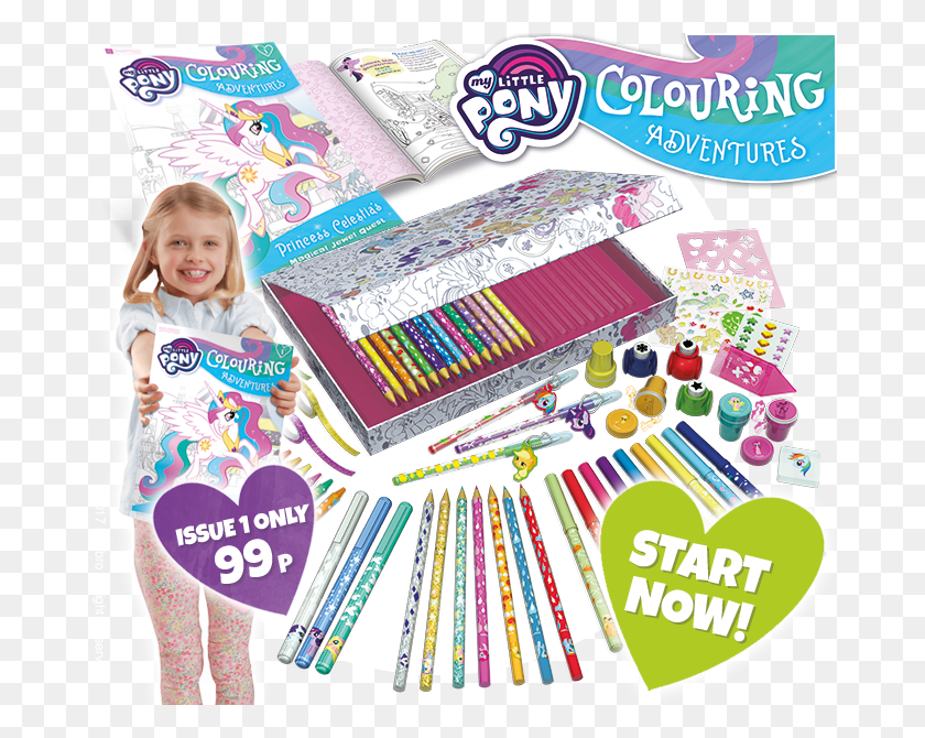 680x610 My Little Pony My Little Pony Coloring Set, Person, Human, Text HD PNG Download