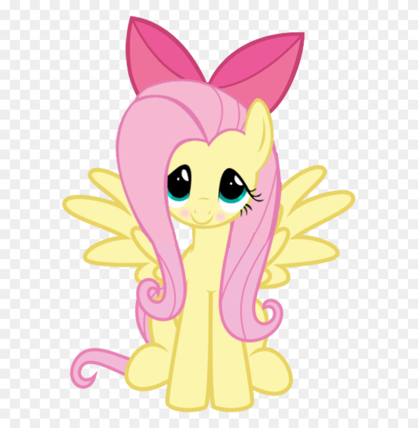 593x799 My Little Pony My Little Pony Fluttershy Bow, Toy, Graphics HD PNG Download