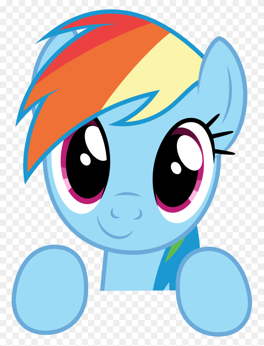 765x1043 My Little Pony My Little Pony Rainbow Dash Vector, Graphics, Face HD PNG Download