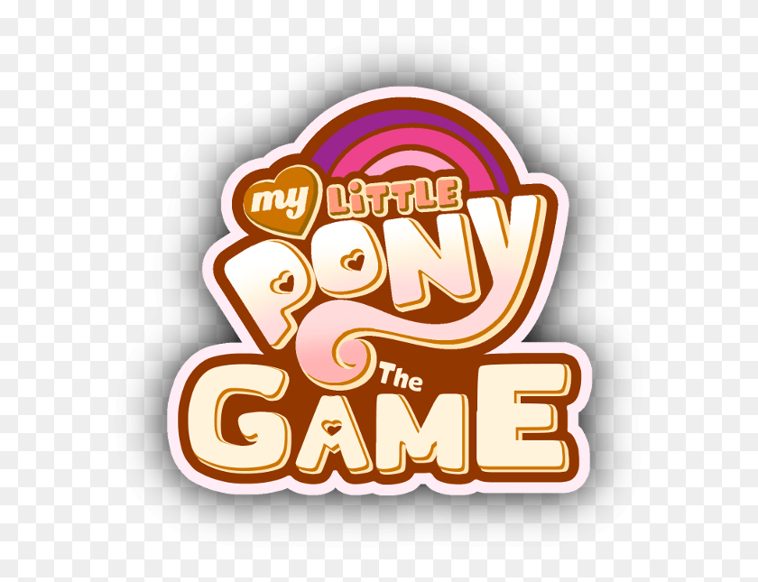 600x585 My Little Pony My Little Pony The Game Logo, Food, Sweets, Confectionery HD PNG Download
