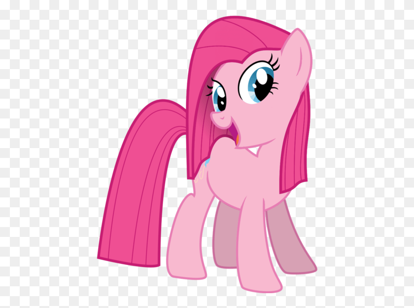 450x564 My Little Pony Pinkie Pie Hair, Фиолетовый, Графика Hd Png Скачать