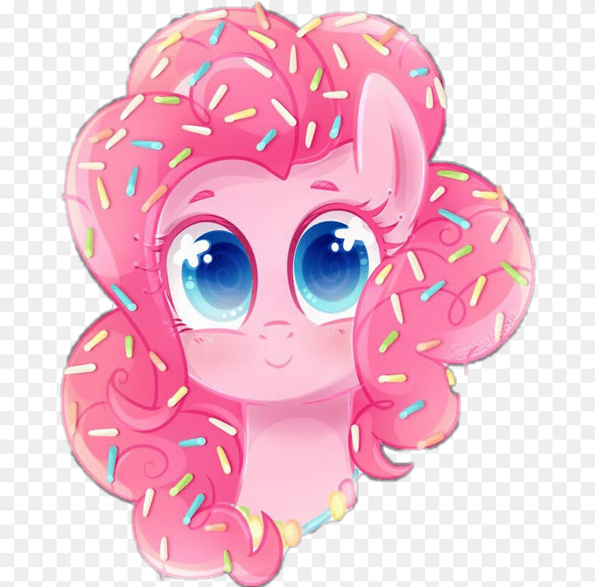 672x828 My Little Pony Pinkie Pie My Little Pony Kawaii, Balloon, Toy, Cake, Cream Sticker PNG