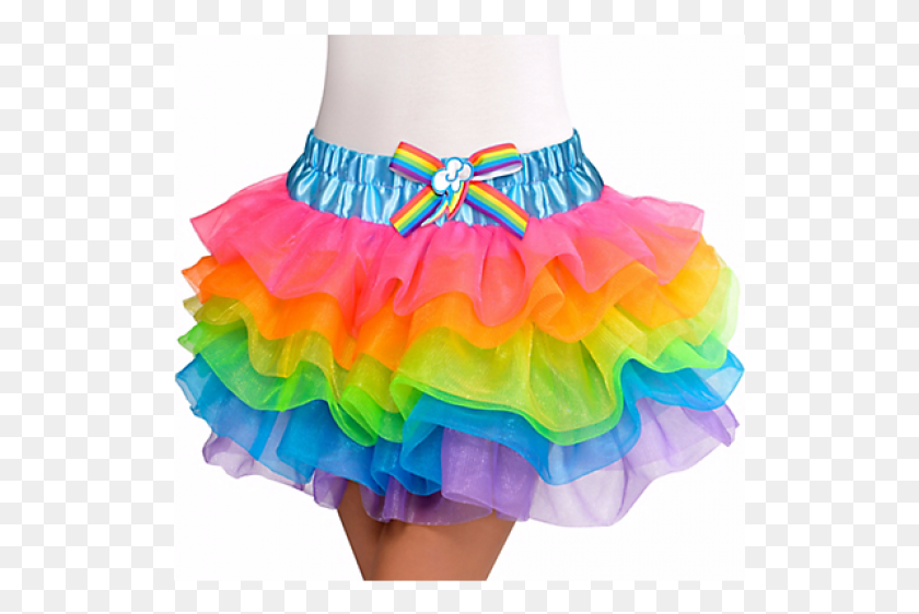 523x502 My Little Pony Rainbow Tutu Party City, Clothing, Apparel, Plant HD PNG Download
