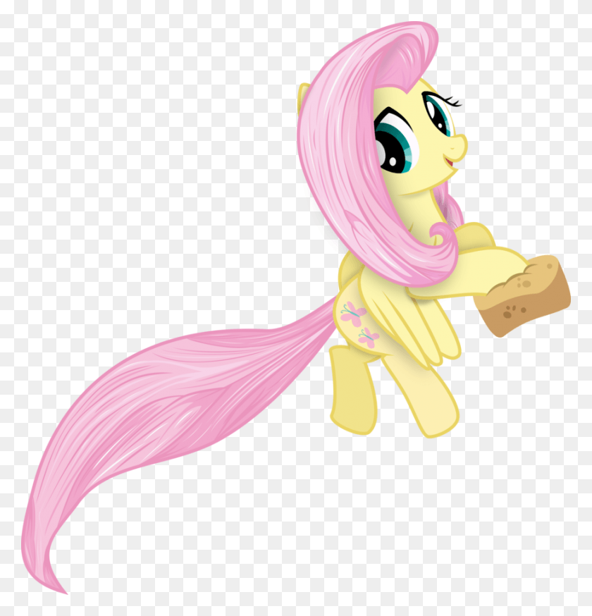 875x914 My Little Pony Vector Fluttershy In Another Style By Cartoon, Toy, Plant, Bird HD PNG Download