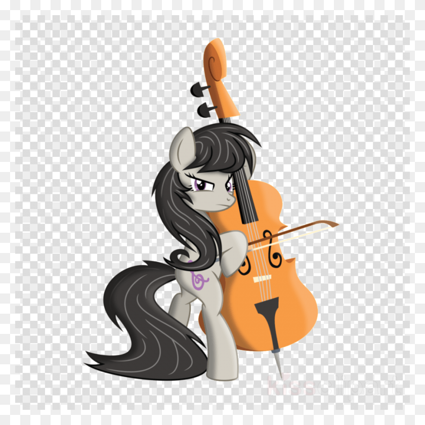 900x900 My Little Pony Violin Clipart Pony Violin Bow Cartoon Baby With Mother, Cello, Musical Instrument, Texture HD PNG Download
