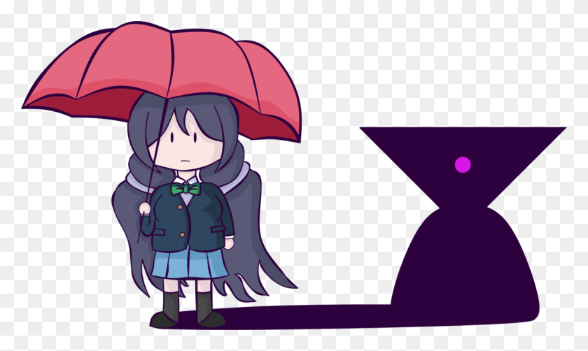 1187x673 My Neighbour The Voice By Nuggeting Voice Inside Your Head Siivagunner, Clothing, Apparel, Umbrella HD PNG Download