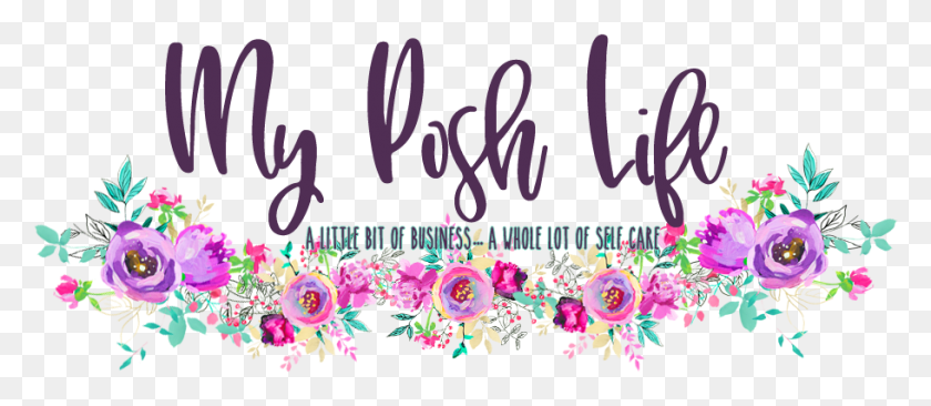 911x358 Descargar Png My Posh Life Floribunda, Graphics, Diseño Floral Hd Png