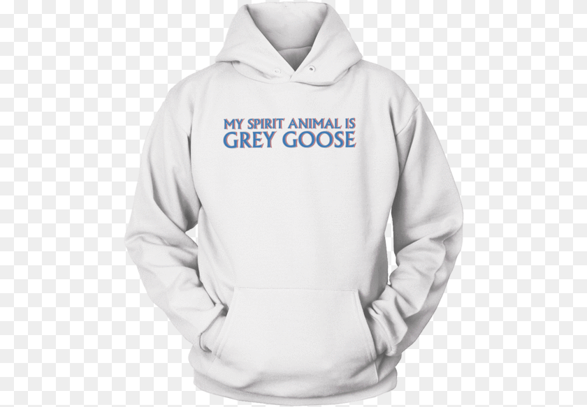 488x583 My Spirit Animal Is Grey Goose Life Is Better With A Chihuahua, Clothing, Hood, Hoodie, Knitwear Sticker PNG