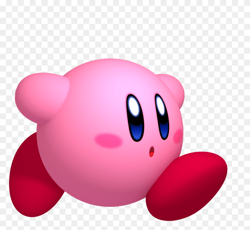 2702x2469 My Top Three Cutest Non Human Anime Characters Kirby39s Return To Dreamland Kirby, Balloon, Ball, Piggy Bank HD PNG Download