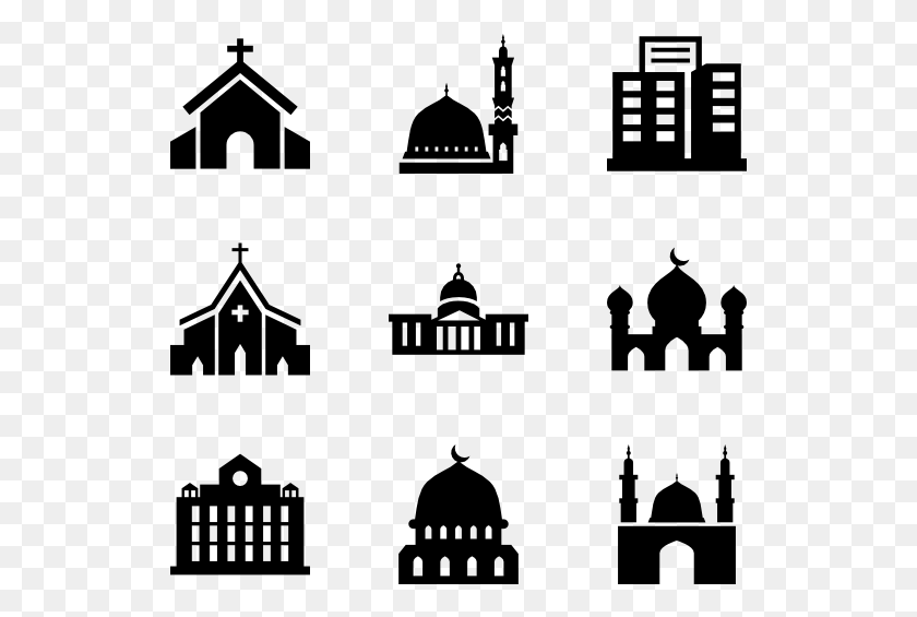 529x505 My Town Public Buildings Places Of Worship, Gray, World Of Warcraft HD PNG Download