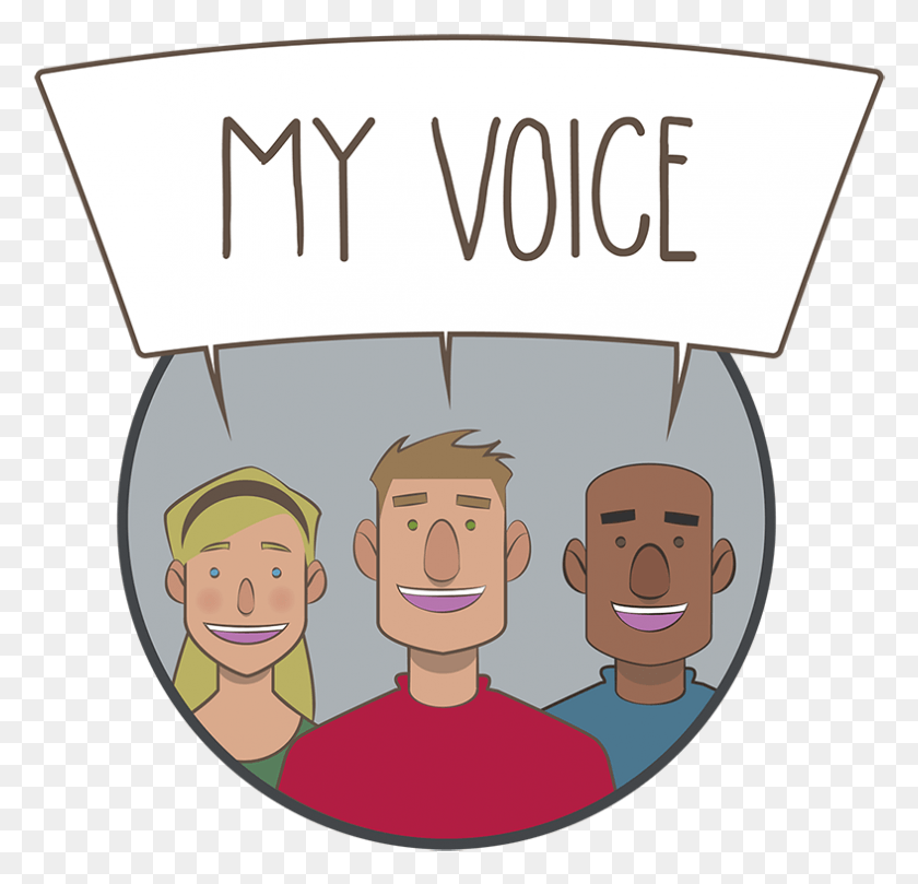 787x756 My Voice Asks Students To Vote On Ways To Improve Ball My Voice, Crowd, Text, Face HD PNG Download