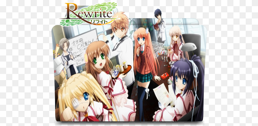 Myanimelist Rewrite Folder Icon, Publication, Book, Comics, Teen Sticker PNG