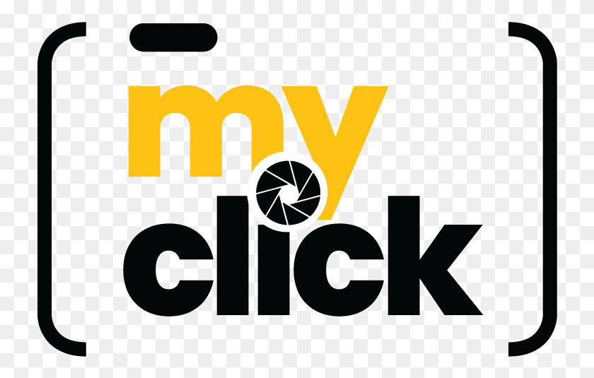 736x475 Myclick Graphic Design, Label, Text, Logo HD PNG Download