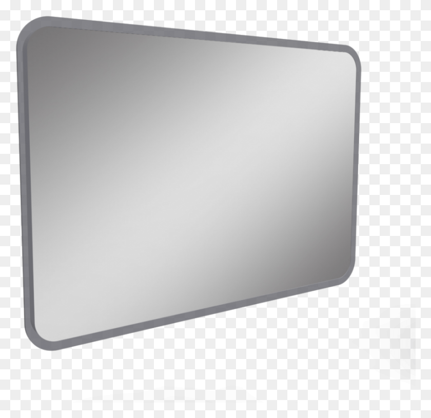 865x838 Myday Illuminated Mirror Element 1000x30x700 Mm By 3d Mirror, Laptop, Pc, Computer HD PNG Download
