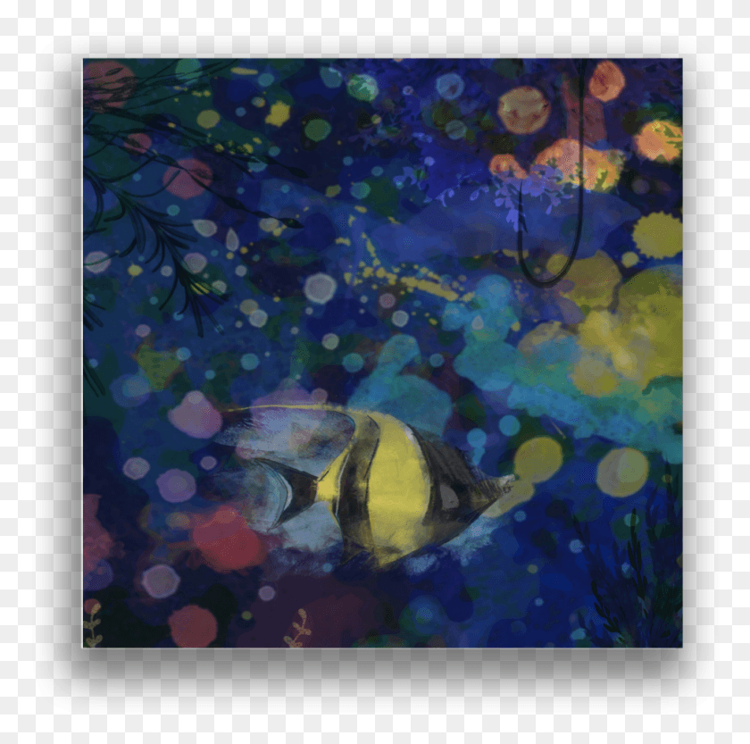 967x959 Myedit Image Изобразительное Искусство, Рыба-Ангел, Морская Жизнь, Рыба Hd Png Скачать