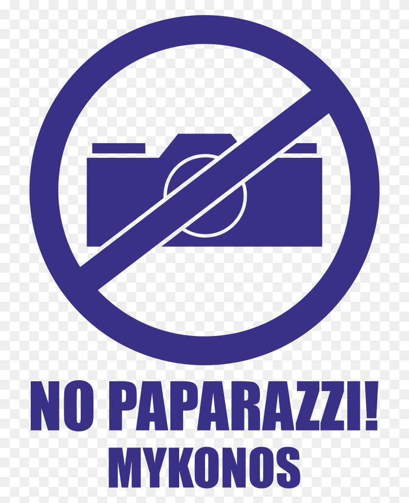 721x973 Mykonos No Paparazzi Circle, Poster, Advertisement, Label HD PNG Download