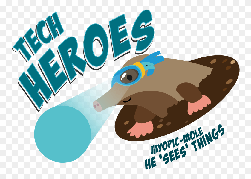 764x538 Myopic Mole Has The Ability To See What Others Don39t Poster, Animal, Text, Mammal HD PNG Download