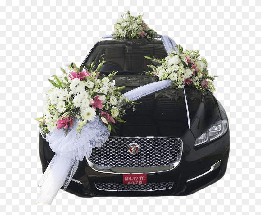 644x631 Myriad Floral Alternatives Car Decoration For Marriage 2019, Plant, Flower Bouquet, Flower Arrangement HD PNG Download