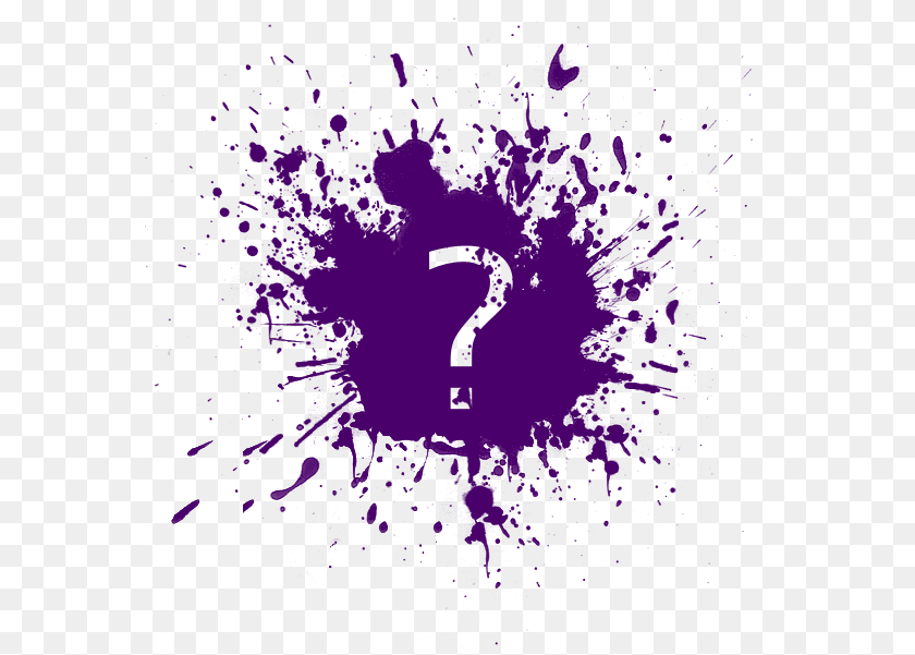 Mystery Box Big Black Paint Splatter, Purple, Art, Graphics, Outdoors Clipart PNG