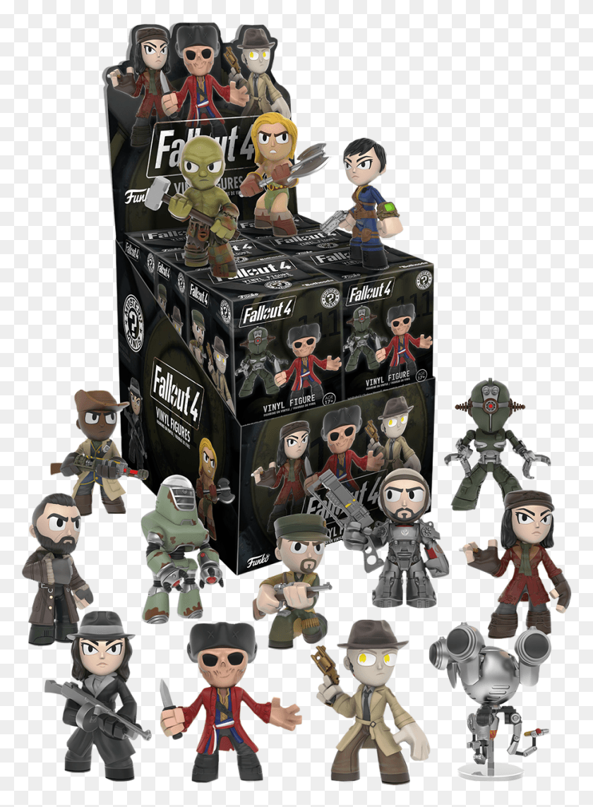 919x1276 Mystery Fallout Mystery Minis, Figurine, Toy, Person HD PNG Download