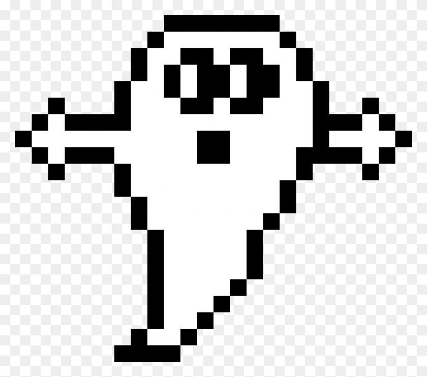2400x2100 Mystery It39S A Mystery Ghost, Трафарет, Символ, Pac Man Hd Png Скачать