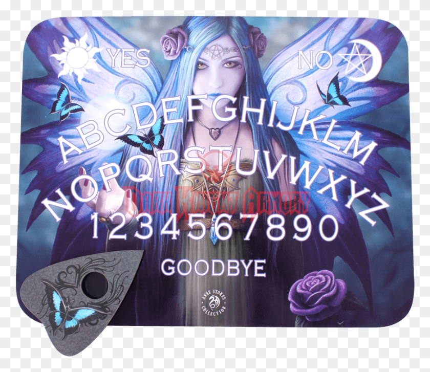 844x722 Mystic Aura Ouija Board By Anne Stokes Ouija, Poster, Advertisement, Flyer HD PNG Download