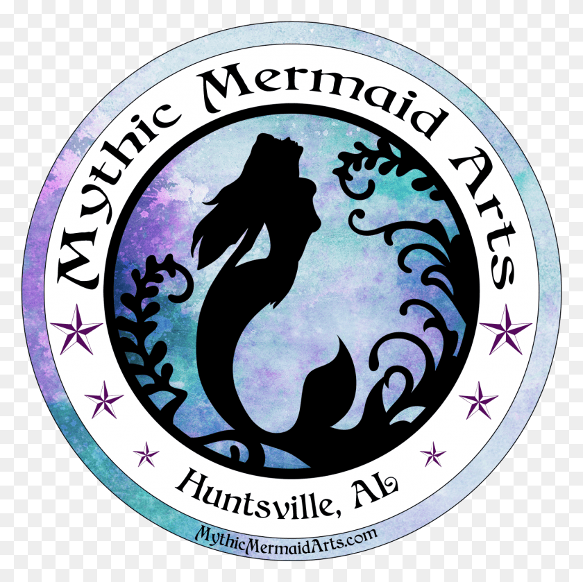 1368x1367 Совет Стоматологов Штата Техас Mythic Mermaid Arts, Логотип, Символ, Товарный Знак Hd Png Скачать