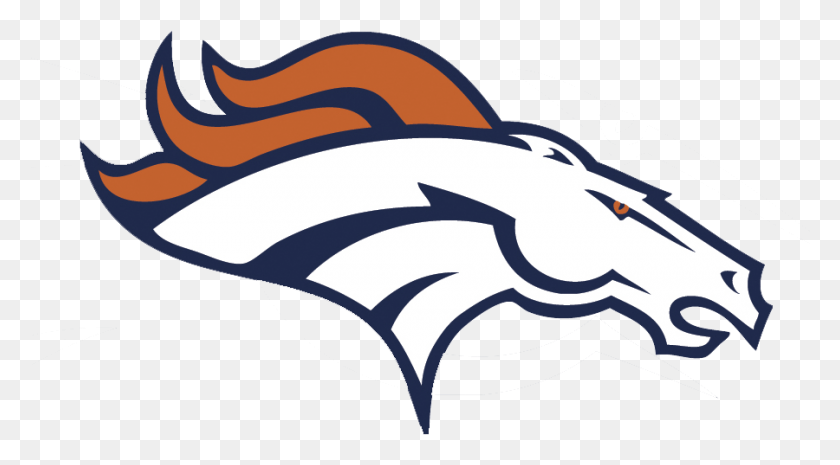 900x468 Nfl Roundup Patriots Broncos Останутся Логотипом Broncos, Морская Жизнь, Животное, Рыба Png Скачать