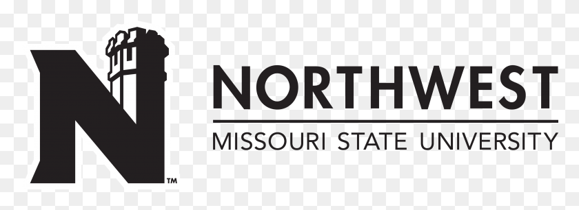 3600x1137 Descargar Png N Horizontal Todos Los Campus De La Universidad Estatal Del Noroeste De Missouri, Texto, Número, Símbolo Hd Png