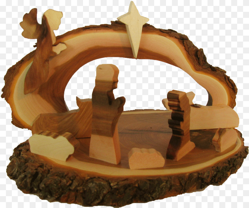 Na L Nativity Arch Scale Model, Wood, Plant, Tree, Birthday Cake Sticker PNG