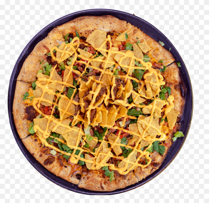 1308x1270 Nacho Pizza 16 Min Flatbread, Platter, Dish, Meal HD PNG Download