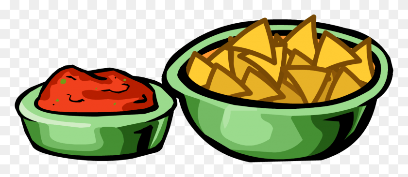 1328x521 Nachos Clipart Chip Guacamole Chips And Salsa Clipart, Bowl, Dynamite, Bomb HD PNG Download