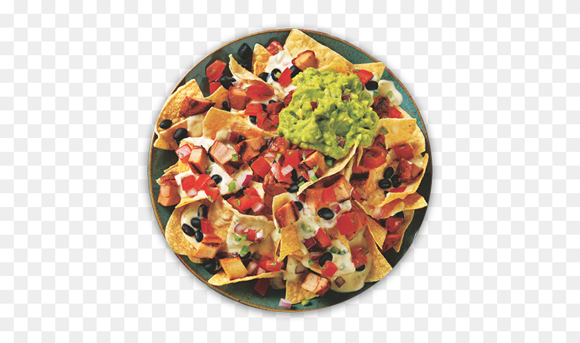 439x437 Nachos Qdoba Chicken Diablo Nachos, La Comida, Plato, Comida Hd Png