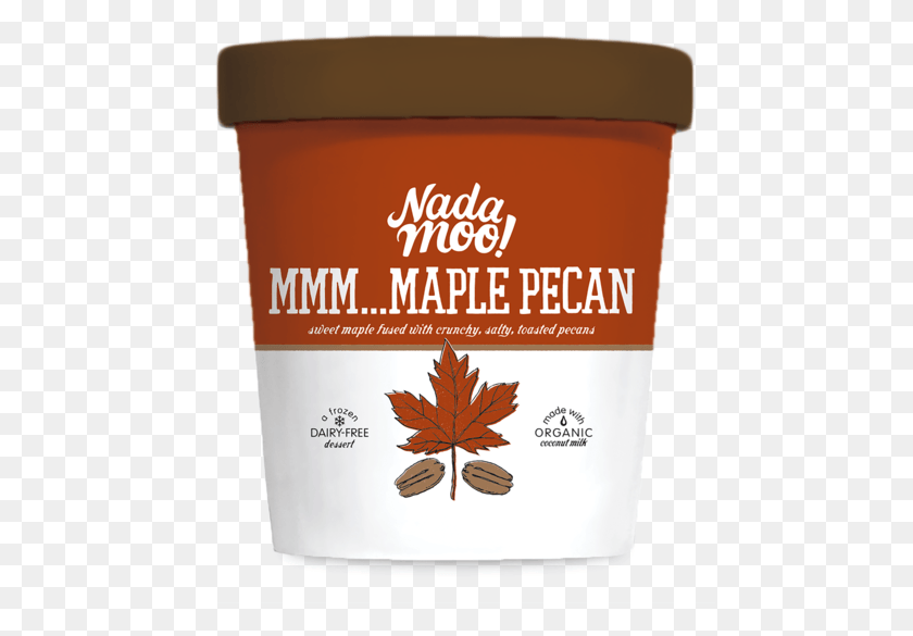 479x525 Nada Moo Maple Pecan Ice Cream Maple Leaf, Leaf, Plant, Food HD PNG Download