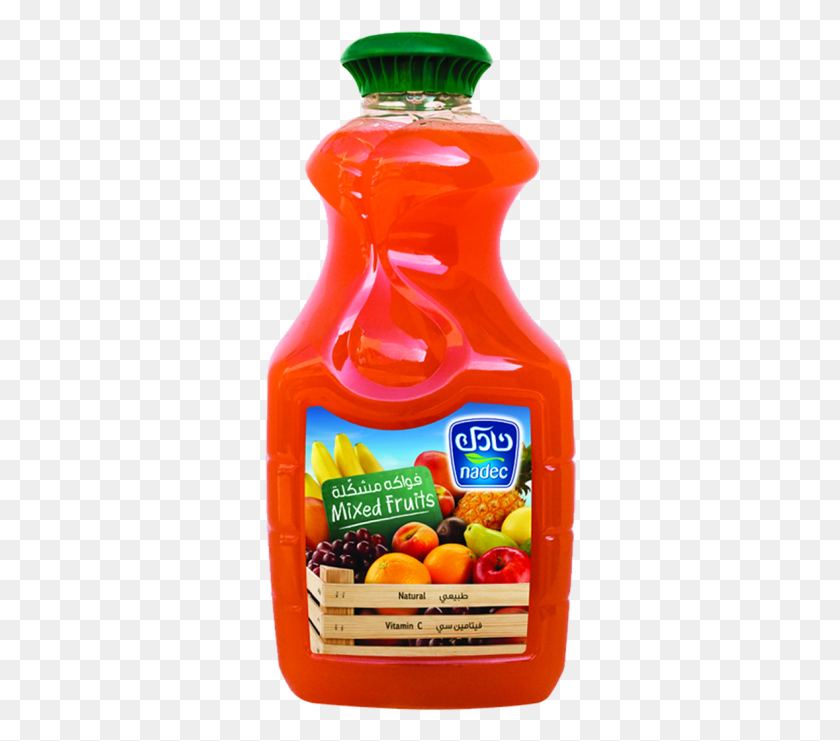 312x681 Nadec Mixed Fruit Juice Nadec, Food, Ketchup, Beverage HD PNG Download