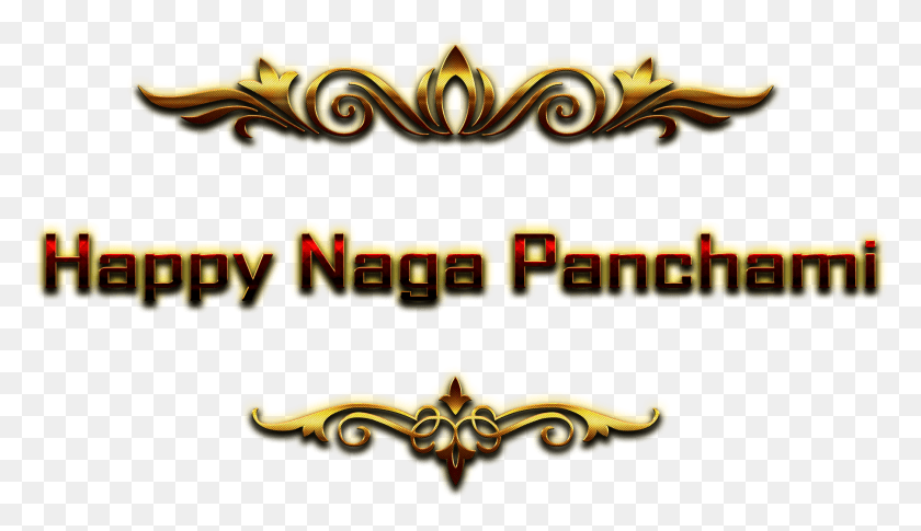 1802x982 Naga Panchami Free Name Kajal, Emblem, Symbol, Invertebrate HD PNG Download
