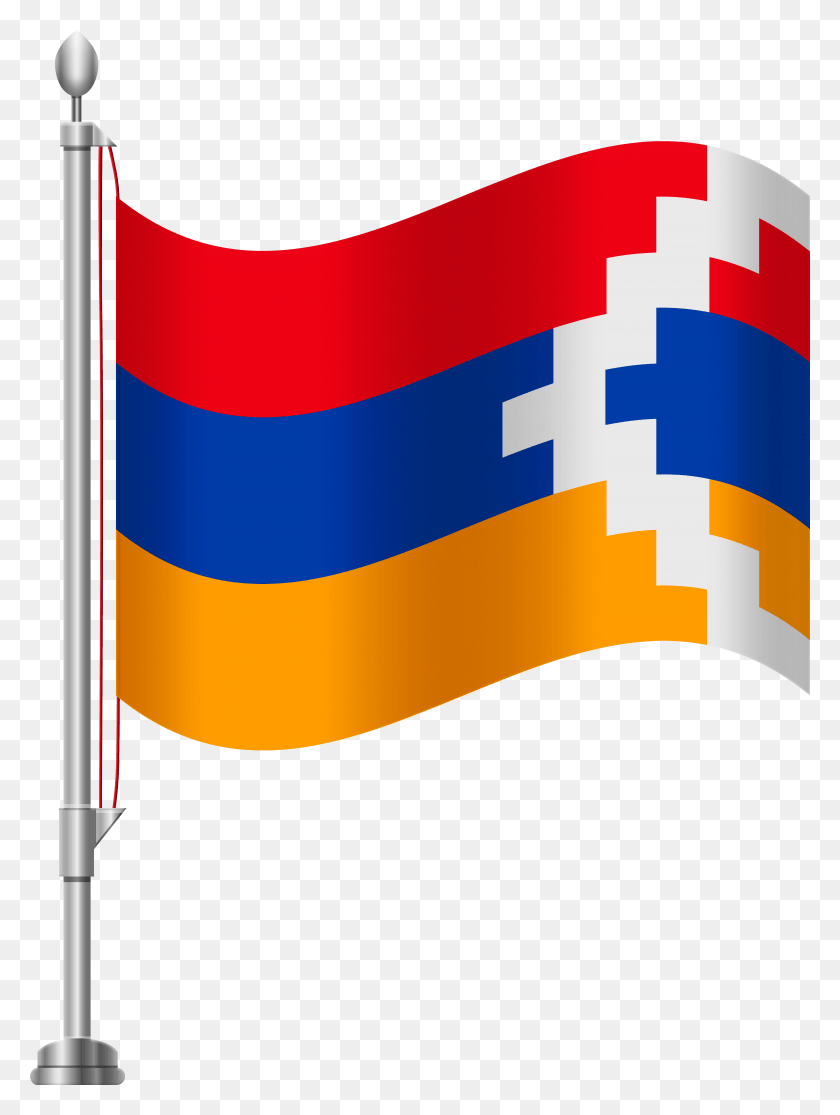 5854x7923 Png Флаг Нагорно-Карабахской Республики