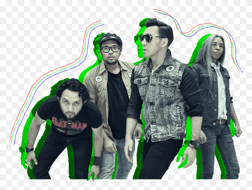 904x663 Naif An Indonesian Band Formed In 1995 Consist Of, Clothing, Person, Sunglasses HD PNG Download