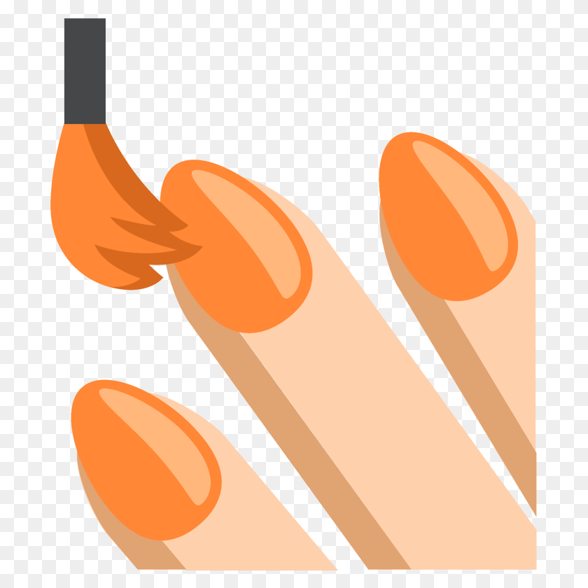 Nail Polish Emoji Clipart, Body Part, Hand, Person, Fire Sticker PNG
