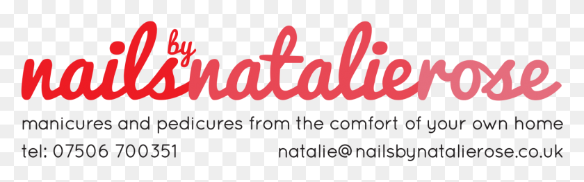 1467x383 Nails By Natalie Rose Mobile Nail Technician London 51 Oval, Text, Label, Alphabet HD PNG Download