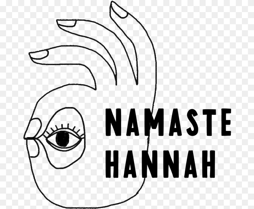 690x691 Namaste Hand Drawing, Clothing, Glove, Art Clipart PNG
