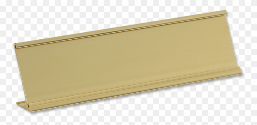 761x350 Nameplate Desk Holder Gold Wood, Tray, Laptop, Pc HD PNG Download