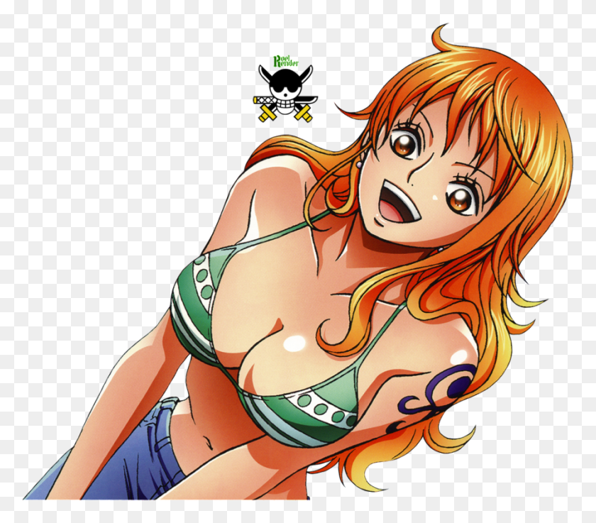 893x776 Nami Nami One Piece Official Art, Comics, Book, Manga HD PNG Download