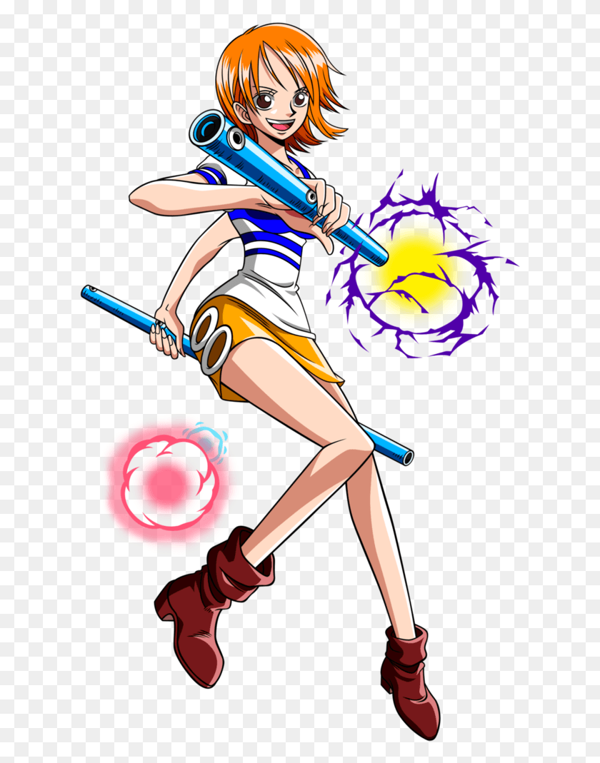 618x1009 Nami One Piece Nami Fighting, Person, Human, People HD PNG Download