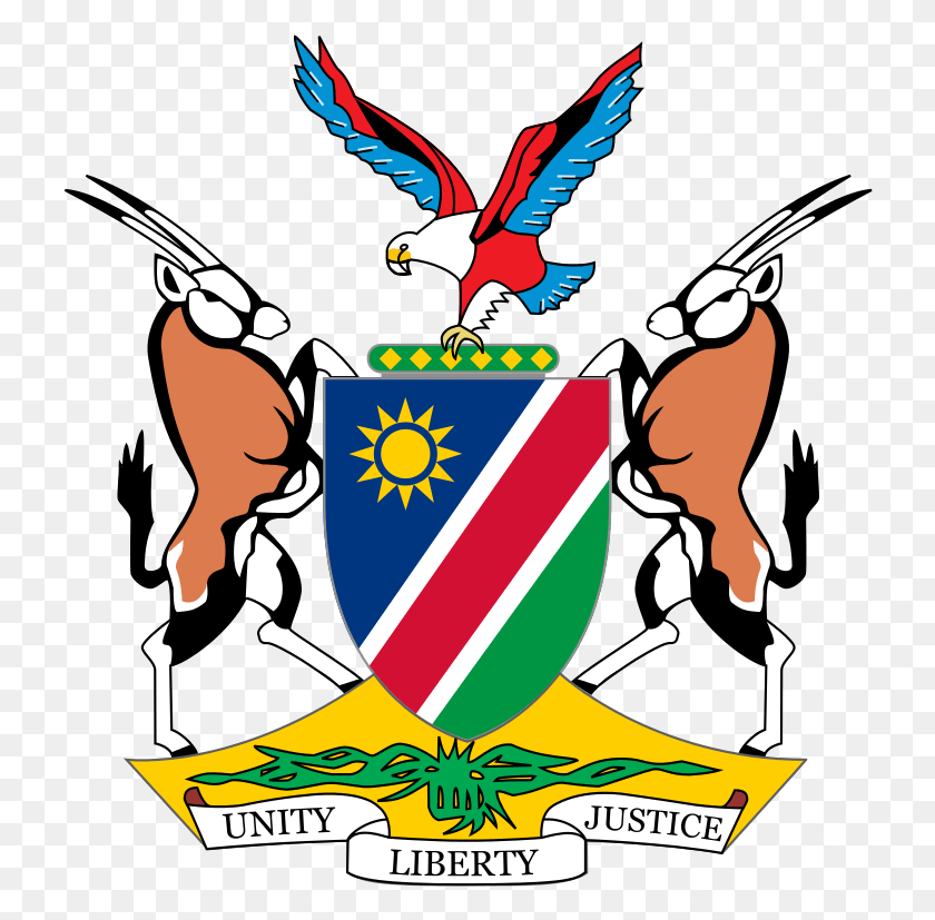 728x767 Namibia West Africa South Africa Random Pictures Namibian Coat Of Arms, Armor, Poster, Advertisement HD PNG Download