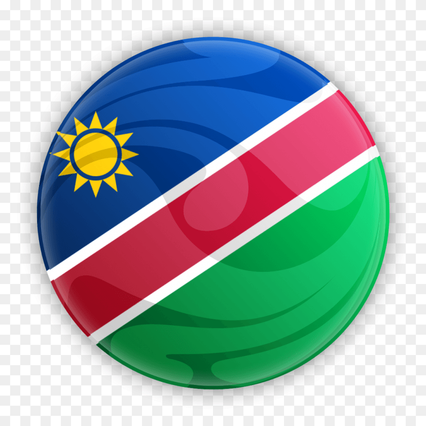 1011x1011 Namibian Flag, Sphere, Symbol, Ball HD PNG Download