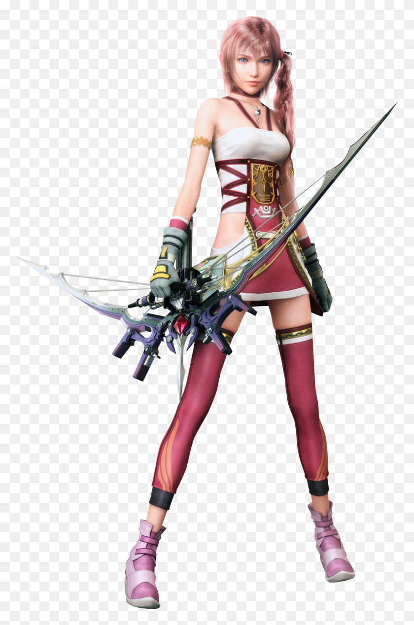 1078x1670 Nana Final Fantasy Serah Disfraz, Persona, Humano, Tiro Con Arco Hd Png